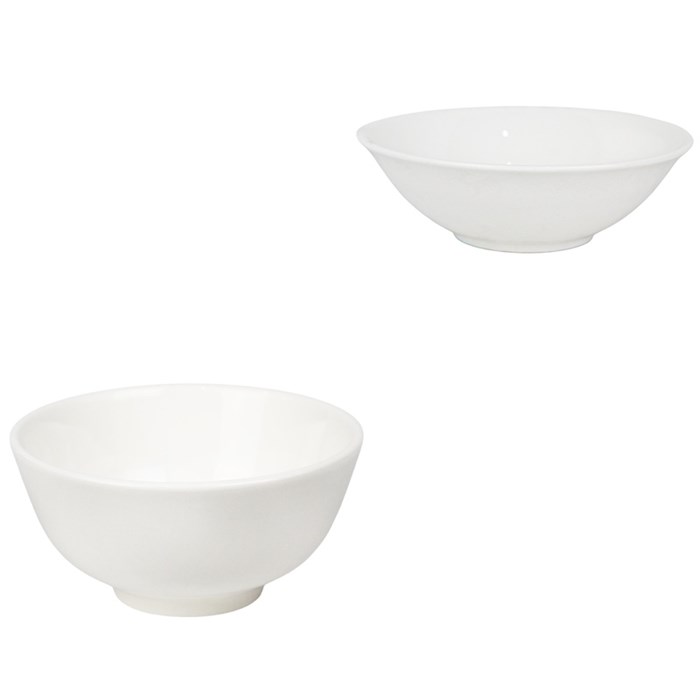 Салатник 250 мл, фарфор, d=14см, h= 4,5см, круглый, белье 101074
