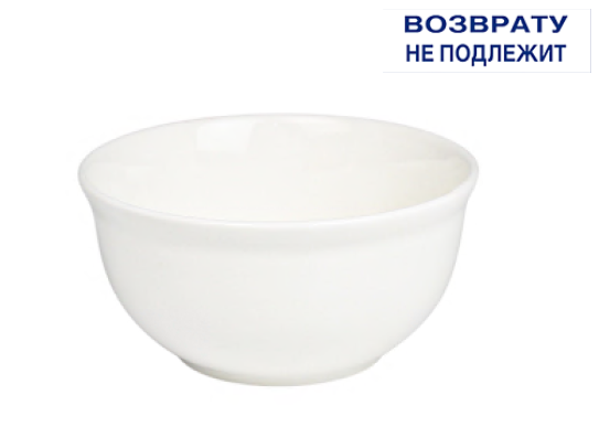 Пиала 720 мл, фарфор, d-15 см, h-7,5 см, белье, 2 сорт, ВОЗВРАТУ НЕ ПОДЛЕЖИТ 101374