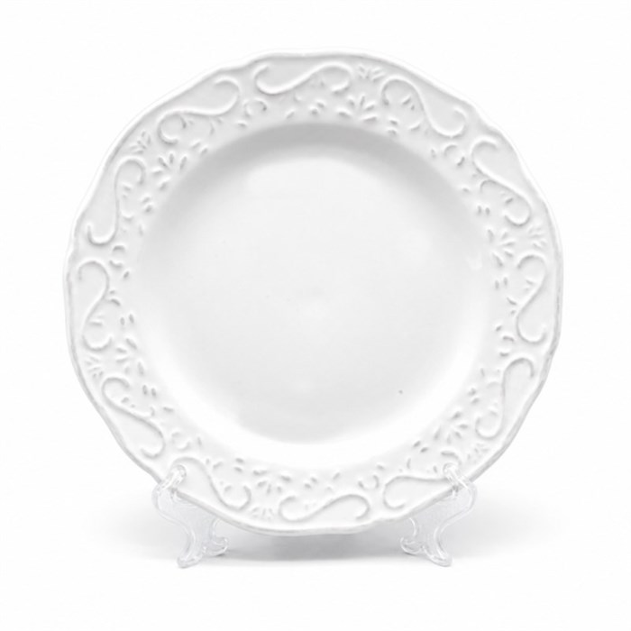 Тарелка круглая 21,5х1,6см, фарфор 101927