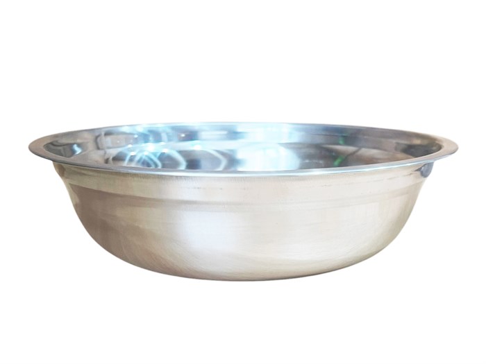 Миска 2,0 л, d=26 см, h=6,5 см, толщина 0,5мм, нержавеющая сталь 430 102154