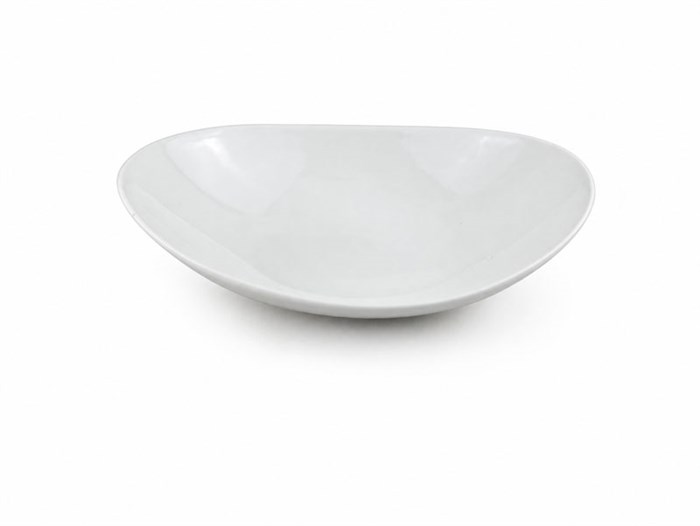 Блюдо глубокое 500мл, 25,5x19x7см, фарфор, 102409