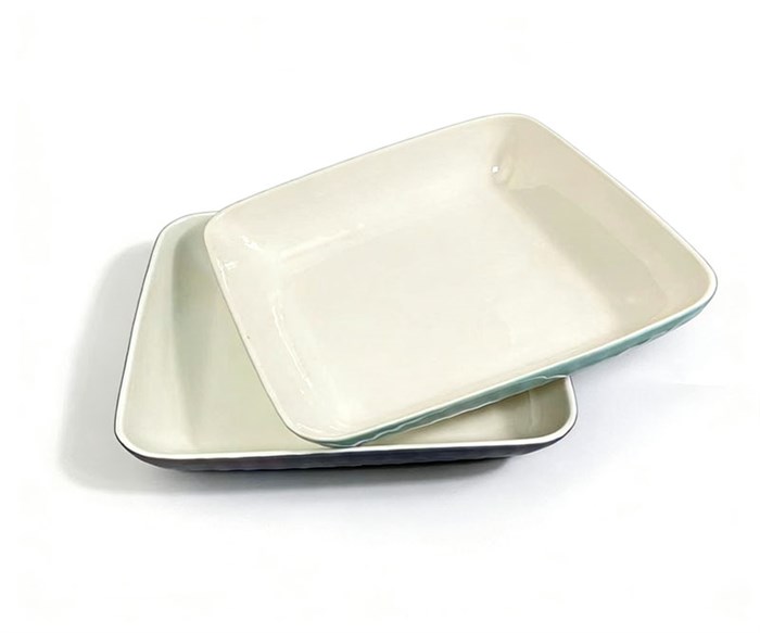 Блюдо 18,5х4, фарфор, микс 102474