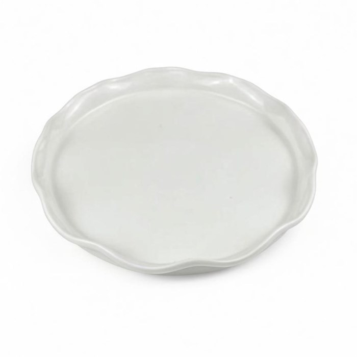 Блюдо для закусок 20*2.5см, фарфор, 102582