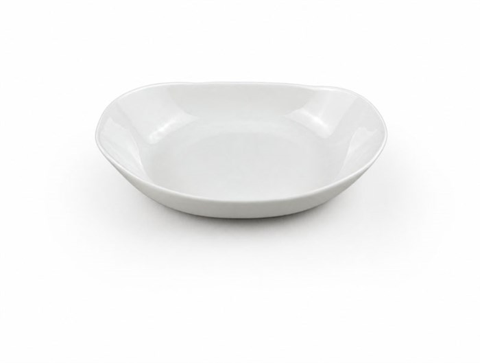 Блюдо глубокое 300мл, 22,5x16,5x6см, фарфор, 102646