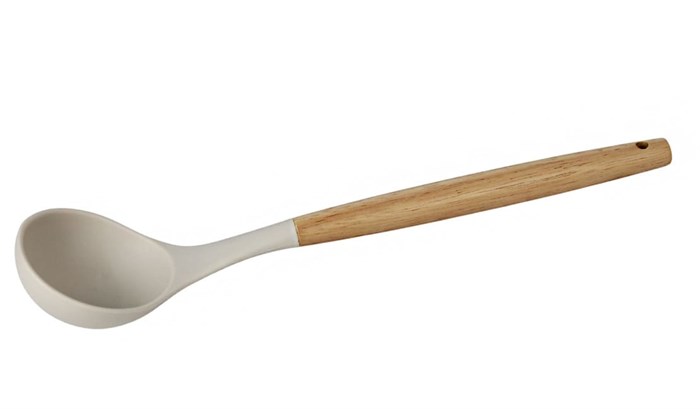 Половник, силикон, бук 7*31 см 100287