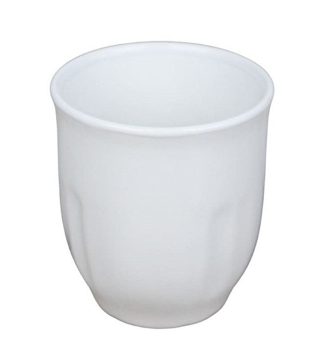 Стакан 220 мл, фарфор, d=7,5см, h=8,5см, белье 100980