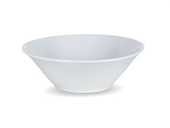 Салатник 1,2 л, фарфор, d=22,5 см, круглый, белье 101042