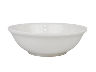 Салатник 220 мл, фарфор, d=12,5см, h= 4,5см, круглый, белье 101411