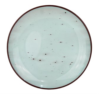 Тарелка плоская, фарфор, d=21 см, h=2,5 см, круглая 101438