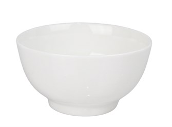 Салатник 350 мл, фарфор, d=12см, h=6,5 см, круглый, бельё 101444