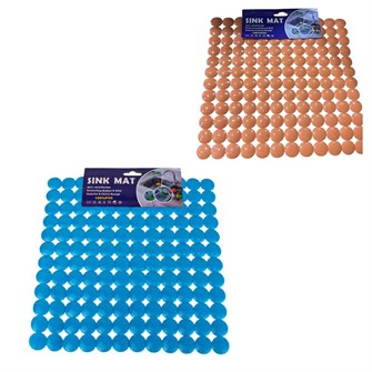 Коврик / салфетка 27*28см, противоскользящий, PVC 101454