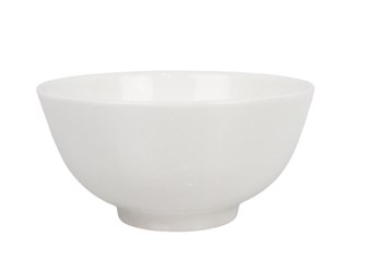 Пиала 340 мл, фарфор, d=12,5см, h=6см, круглый, белье 101495