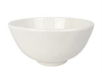 Салатник 350 мл, фарфор, d=12,5см, h=6,5см, круглый, белье 101528
