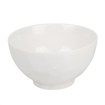 Пиала 340 мл, фарфор, d=12 h=6,5 см, круглый, белье 101607