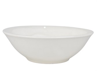 Салатник 400 мл, фарфор, d=15,5 см, h=5 см, С6, круглый, белье 101904