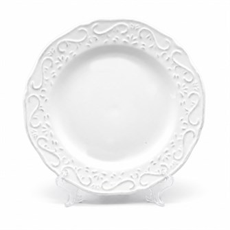 Тарелка круглая 21,5х1,6см, фарфор 101927