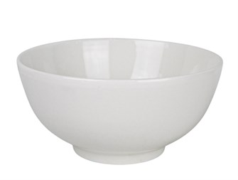 Салатник 700 мл, фарфор, d=15,5см, h=7,5см, круглый, белье 102193