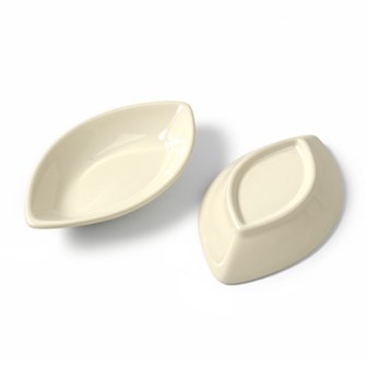 Соусник 10х6х2,5см, фарфор 102326
