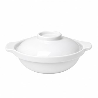 Соусник с крышкой, 170мл, 15,5х7,5см, фарфор 102623