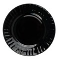 Тарелка плоская круглая d=17,5 см цвет черный 101183