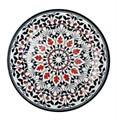 Тарелка плоская круглая d=17,5см Арабеска 101233