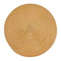 Салфетка сервировочная 38*38см, круглая, ПВХ, 2 цвета 101414