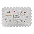Салфетка сервировочная 30*45см, ПВХ 101536
