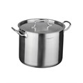Кастрюля 15,0 л Общепит-ШЕФ металл.крышка (d30см; h22см) ТРС 100163