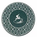 Салфетка сервировочная 38*38см, полиэстер 102170