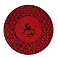 Салфетка сервировочная 37*37см, полиэстер 102200