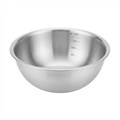 Миска 2,0 л, d=23см, h=8,5см, мерная шкала, нержавеющая сталь 102241