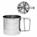 Кружка-сито, d=10.5см, h=9.5см, нержавеющая сталь 100947